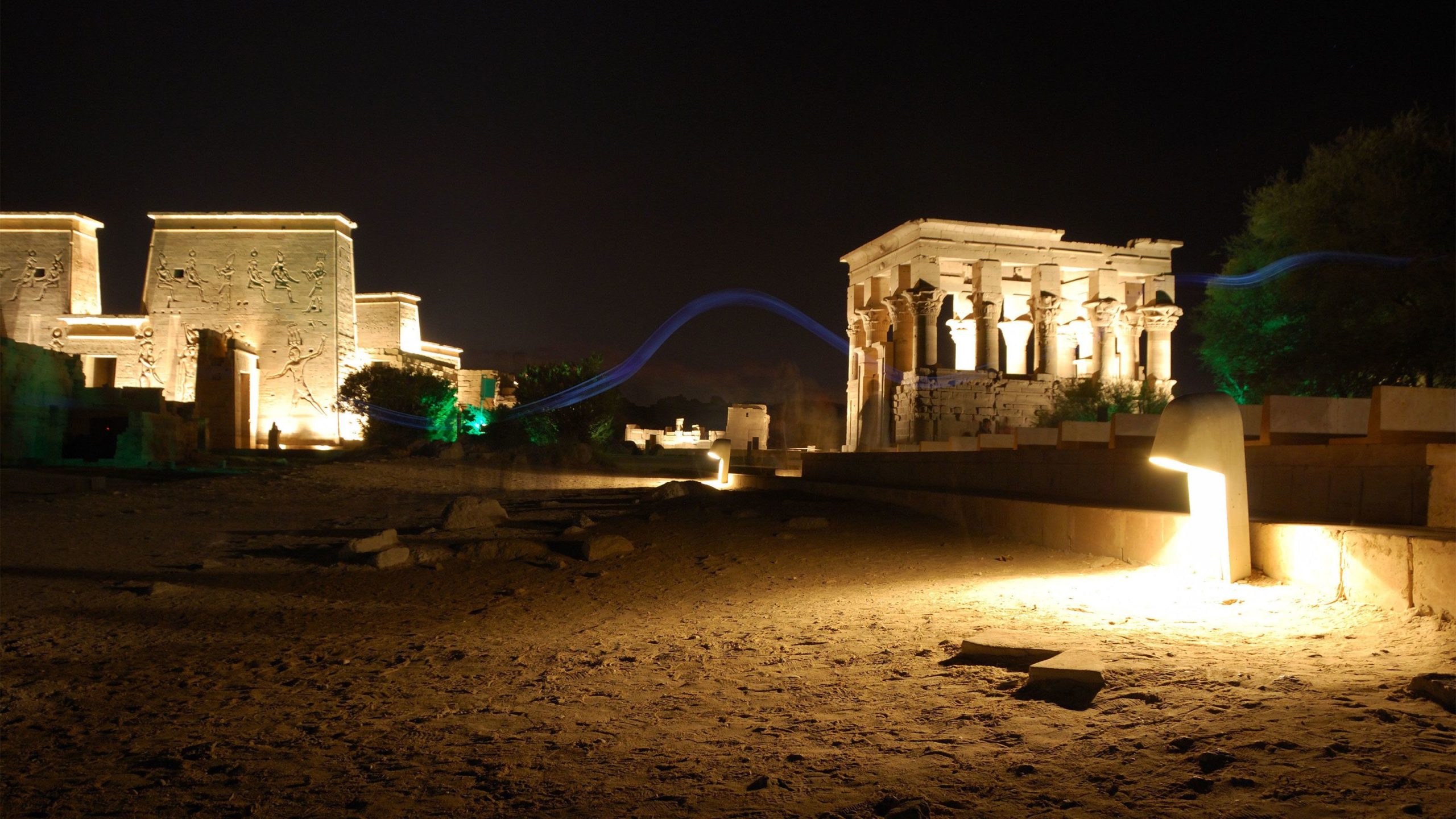 Sound and light Show at Philae Temple